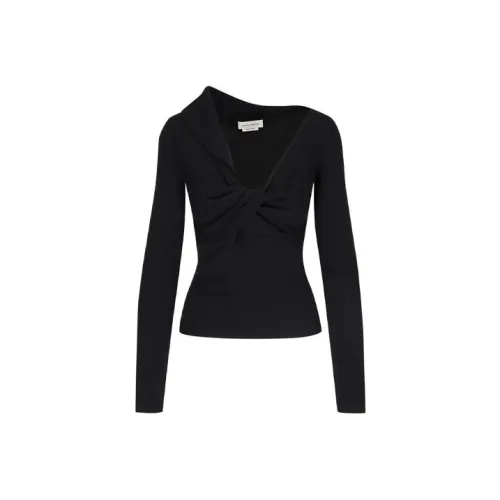 Alexander McQueen Черный Женский Трикотаж