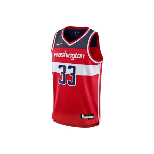 NBA x Nike Washington Wizards Баскетбольная Джерси Мужская Красная