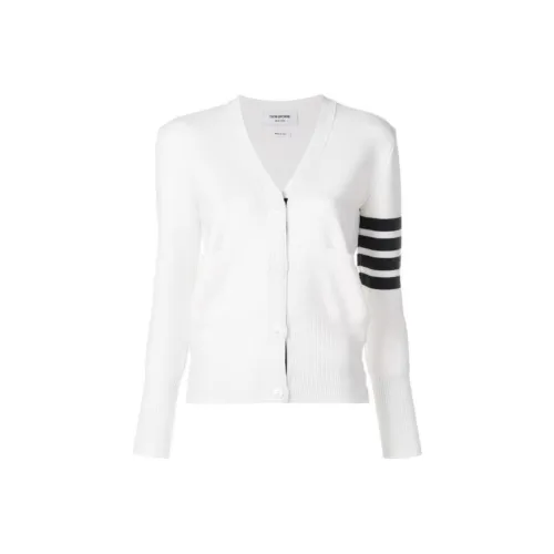 THOM BROWNE Белые Женские Свитеры