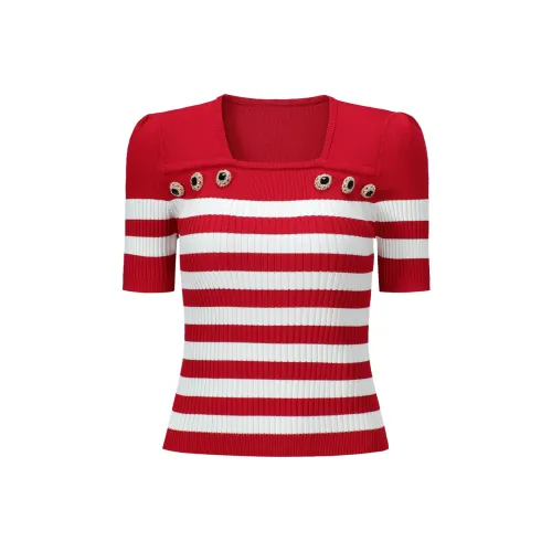 CHICHY CHICHY Трикотаж Женский Красный