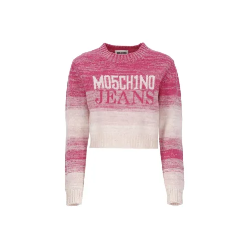MOSCHINO Розовые Женские Свитеры