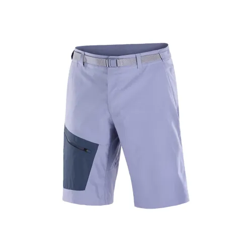 SALOMON OUTERPATH Повседневные шорты Мужские Синий Гранит Темно-синий