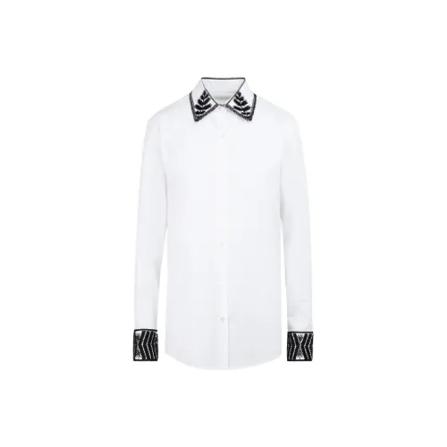 DRIES VAN NOTEN Белые Женские Рубашки