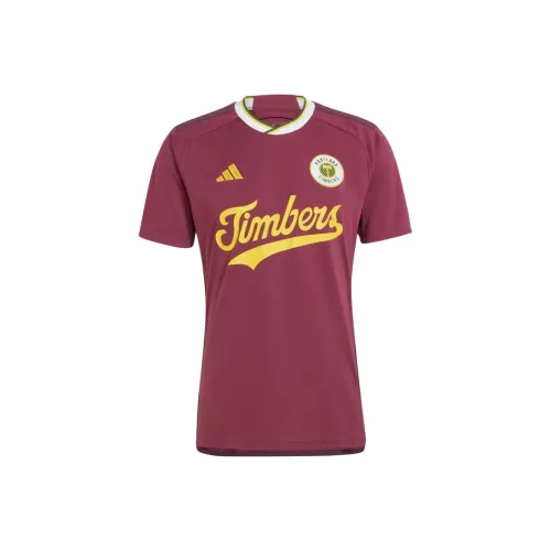 Adidas Portland Timbers SS24 Portland Timbers Adidas Archive Джерси Футбол Джерси Мужской Красный