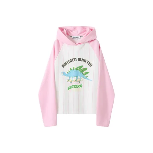 ANDREA MARTIN Толстовка Женская Розовая