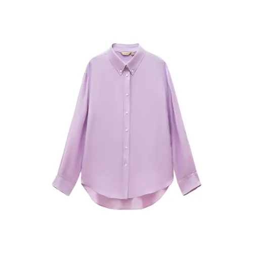 INSUN Рубашка Женская Розовая Фиолетовая