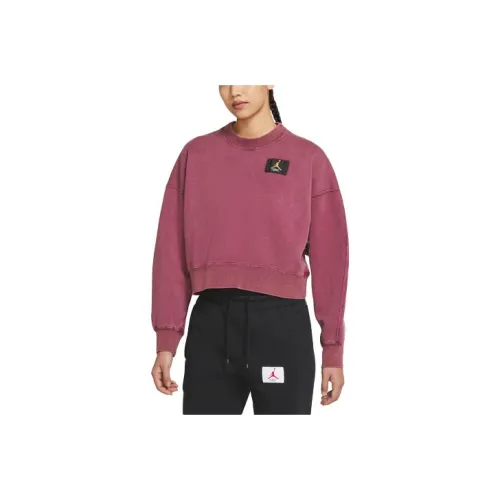 JORDAN Бордо Бургунди Женские Свитшоты