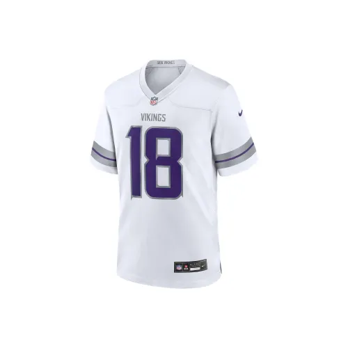 Nike x NFL Justin Jefferson Minnesota Vikings Футбол Джерси Мужской Белый