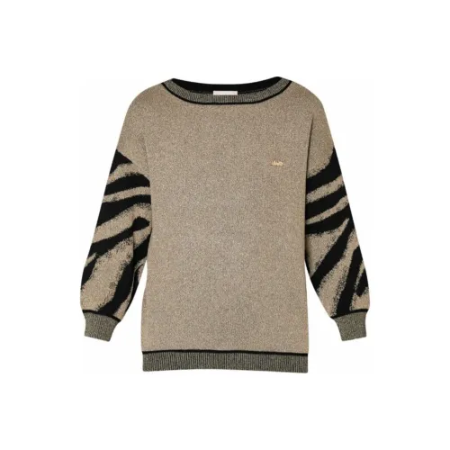 LIU·JO UOMO Свитер Женский Светло-Розовый Золотой