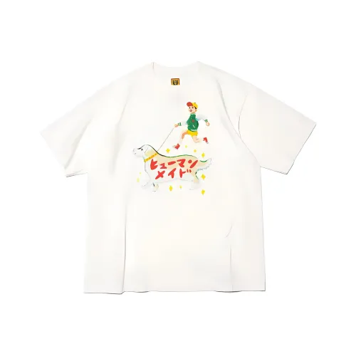 Human Made HUMAN MADE x Keiko Sootome Co Branded Series Белые Женские Рубашки T