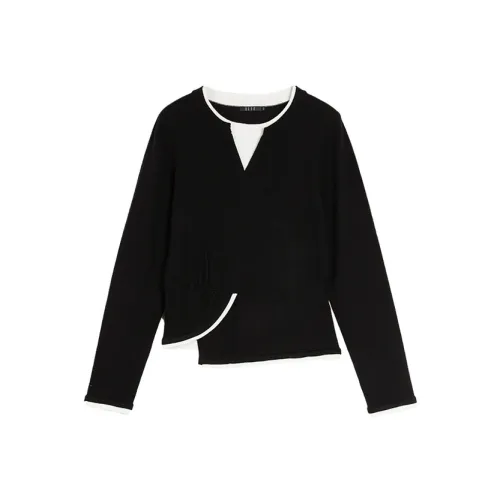 ELLE Черные Женские Свитеры