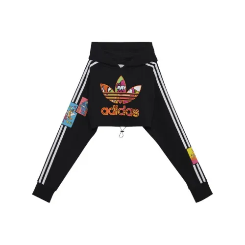 Adidas Originals Свитшот Осенний Женский Черный