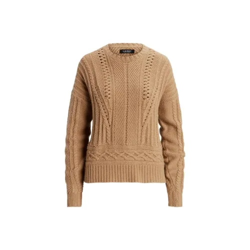 LAUREN RALPH LAUREN FW23 Свитер Женский Коричневый
