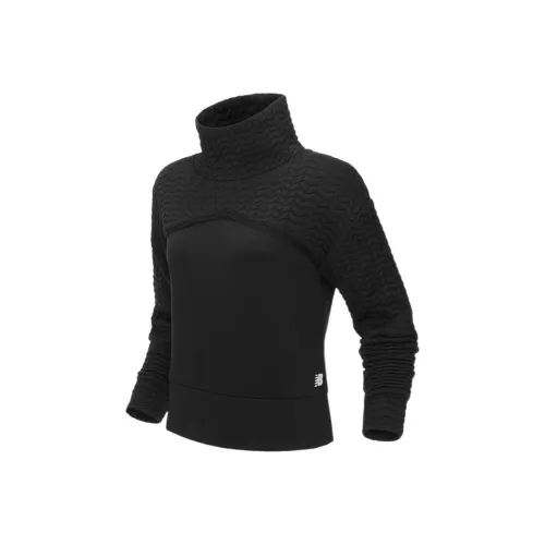 New Balance Черные Женские Свитшоты