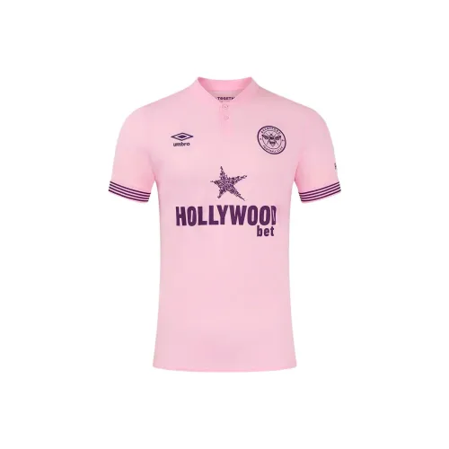 Umbro FW24 Футбол Джерси Мужской Розовый Фиолетовый