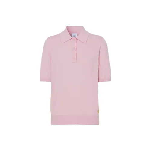 Burberry Поло Женское Розовое