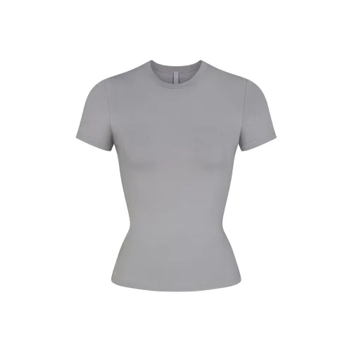 SKIMS T-Shirt Женская Тихоокеанский Тихоокеанский Цвет