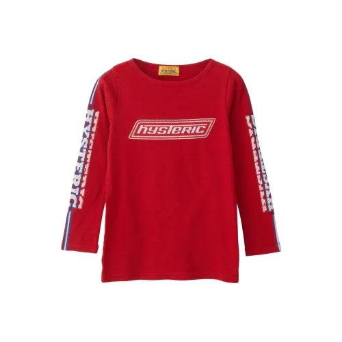 HYSTERIC GLAMOUR SS24 T Рубашка Женская Красная