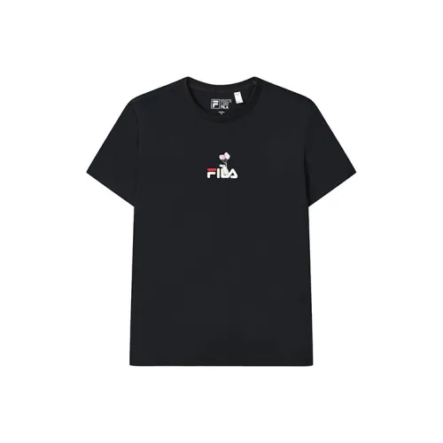 FILA ORIGINALE Глубокий черный Женские футболки