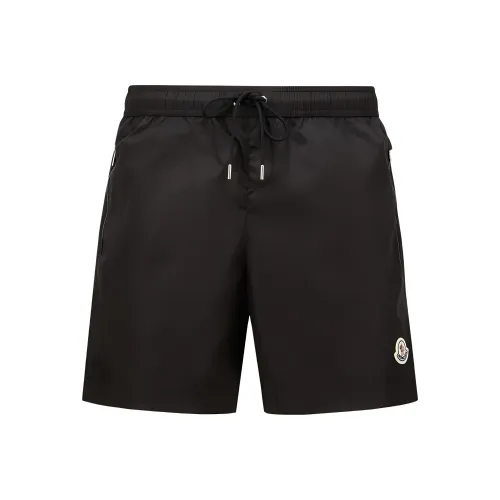 MONCLER Черные Мужские Повседневные Шорты