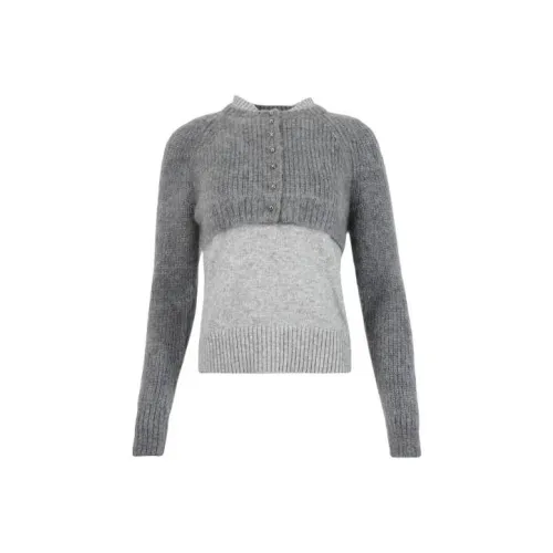 sacai Серый Женские Свитеры