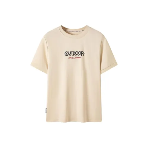 OUTDOOR PRODUCTS Стандартная футболка женская натуральный белый