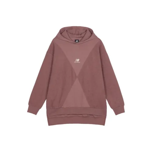 New Balance Камея Коричневая Женские Свитшоты