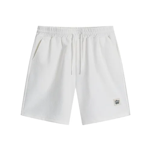 FAIRWHALE Повседневные шорты Унисекс Натуральный белый