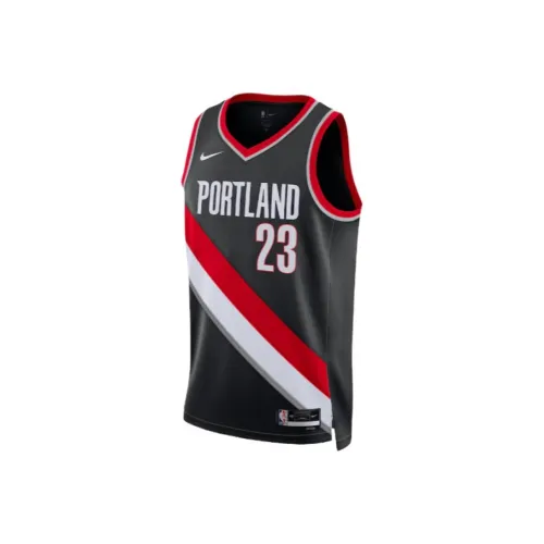 NBA Portland Trail Blazers Nike Баскетбольная Джерси Унисекс Черная