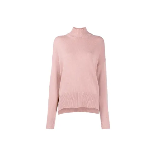 JIL SANDER Розовые Женские Кашемировые Свитеры