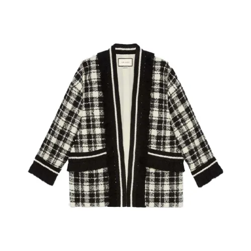 GUCCI FW20 Трикотаж Женский Черный Белый