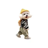 Желтая шляпа (акриловая подкладка, не бархат, 7,5 см)