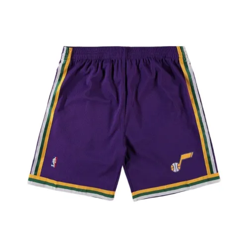 MITCHELL NESS Все Hardwood CLASSICS Команда Swingman Баскетбольные шорты Мужской Фиолетовый