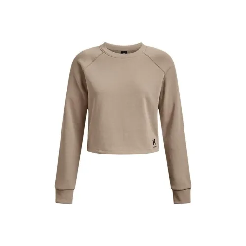 Under Armour Темно-кофейные Женские Футболки