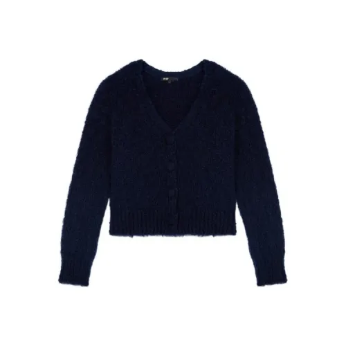 Maje Трикотаж Женский Синий Черный