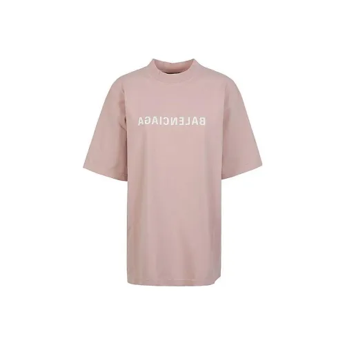Balenciaga T-Shirt Regular Fit Women's Pink