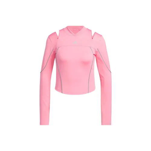 Adidas Standard T-Shirt Женская Simple Pink