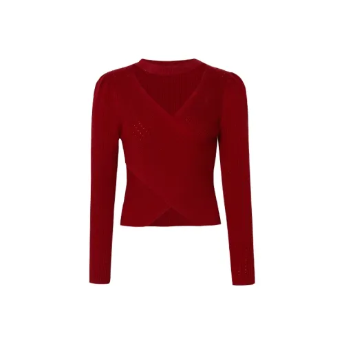 TAMMY TANGS Свитер Женский Красный