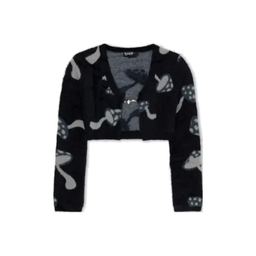 RIPNDIP Euphoria KNIT Длинный рукав КРОВАТКА Свитер Женский Черный