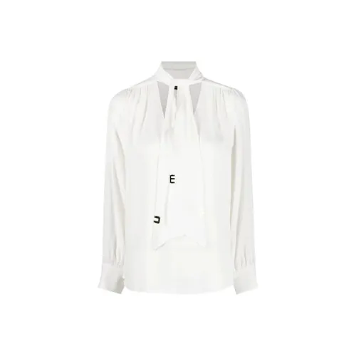 Elisabetta Franchi Белые Женские Рубашки
