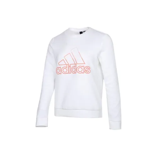 Adidas Белые Женские Свитшоты