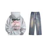 Set (Премиум Серый Стандартное Издание + Ностальгический Синий Джинсы)