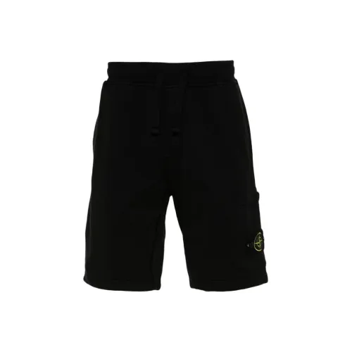 Stone Island Черные Мужские Повседневные Шорты