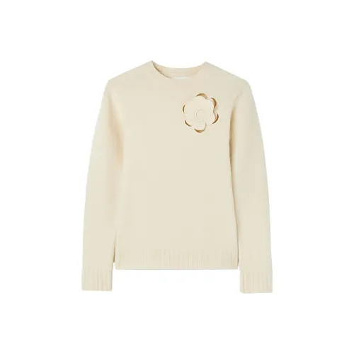 JIL SANDER Бежевые Женские Свитеры