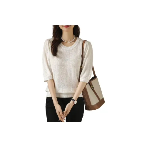 BLUE PORT Свитер Женский Белый