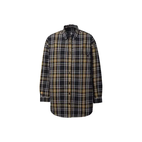 Конверс Рубашка Женская Смешанная Черная