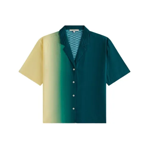 Kith Женская 2024 Летняя Коллекция Зеленые Женские Рубашки