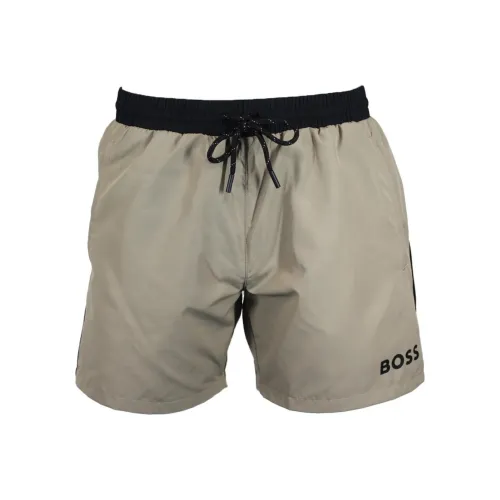 Hugo Boss Повседневные шорты Мужские Хаки
