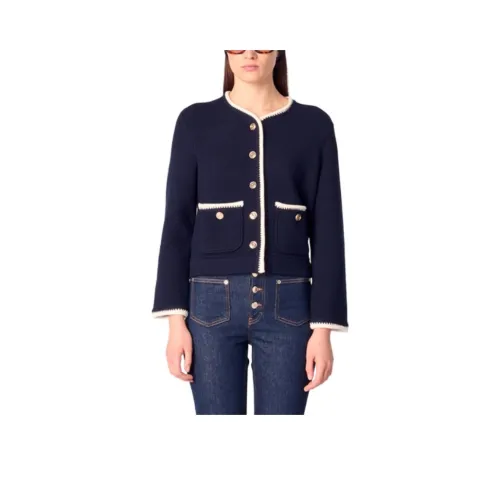 Maje Темно-синий Женские Свитеры