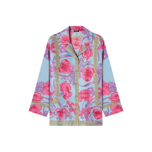 VERSACE Синие Женские Рубашки